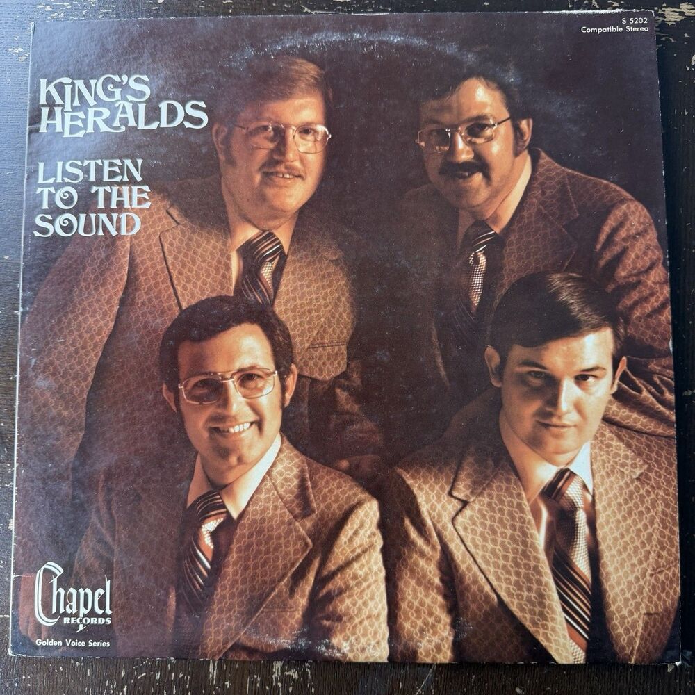 King’s Heralds Listen To The Sound Signed By All 4 Autographed NM Media Hear!
